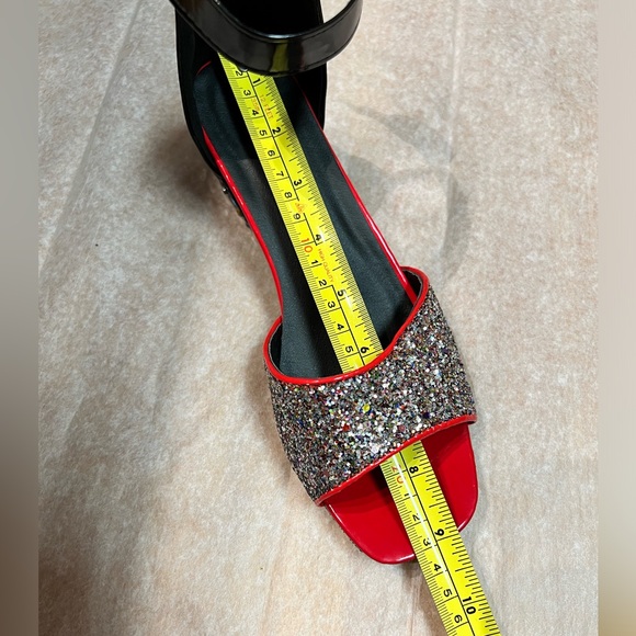 NWOT - Sequins Sandals in Red (US 6.5) - Picture 8 of 8
